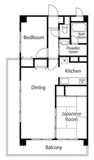 アークハイツ上永谷【1階】の間取り