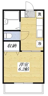 セントラルヒルズ A・B【2階】の間取り