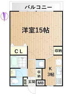 プリモカシマ【2階】の間取り