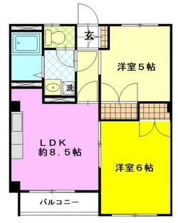 アーバイン片町【3階】の間取り