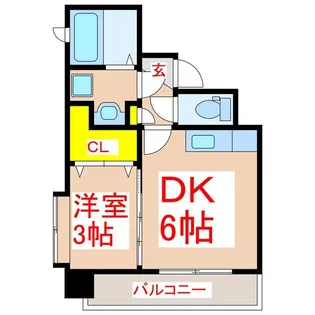 Toscana【7階】の間取り
