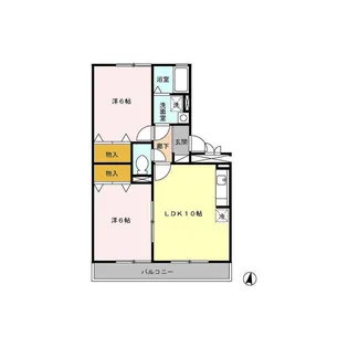 アーバンライフ【1階】の間取り