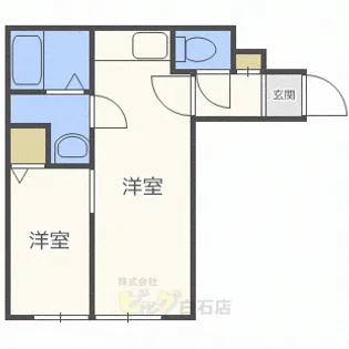 アイアール豊平公園【1階】の間取り