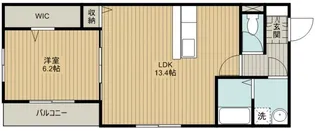 田畑ハイツそれいゆV【2階】の間取り
