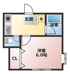 ダイタ百石町マンション【4階】の間取り