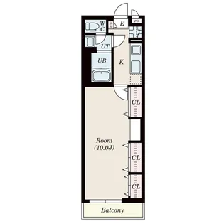 リュクス北仙台【3階】の間取り
