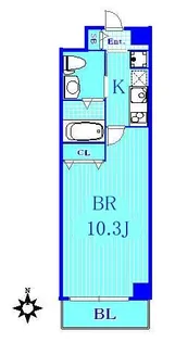 ヴィコロ横濱反町【5階】の間取り