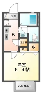 ハイツエスペランサ【2階】の間取り
