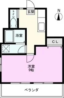竹の塚グリーンハイツ【5階】の間取り