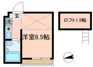 イルビラージュ蒲田【3階】の間取り