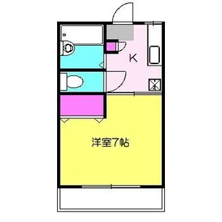 アドニス【2階】の間取り