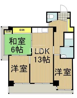 アルバテヅカ【2階】の間取り