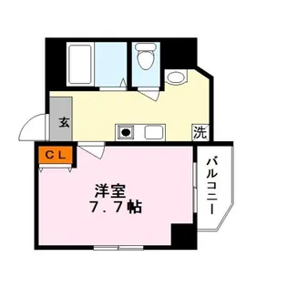 メゾンドプチシャン【2階】の間取り