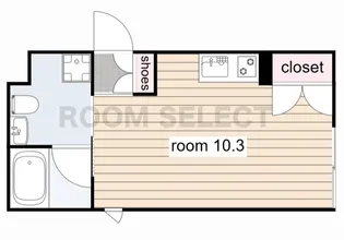 COZY菊井【1階】の間取り