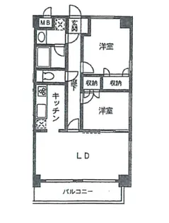 ForestRiver AVE【2階】の間取り