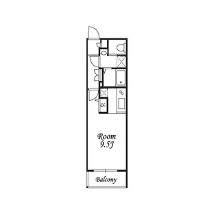 レフィナード【3階】の間取り