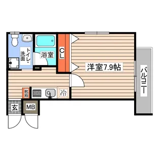 Maison ChouChou【3階】の間取り