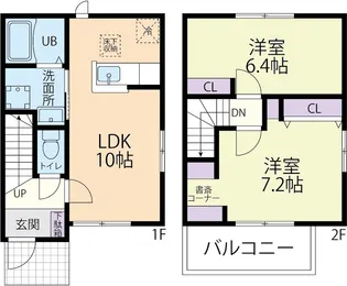 Arietta Bの間取り