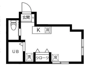 サンエール平和島B【1階】の間取り