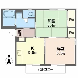 リバティガーデン C【2階】の間取り