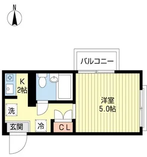 ヴィラ・サンライズ【3階】の間取り