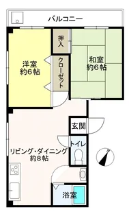 レーベン駒ヶ林21【3階】の間取り