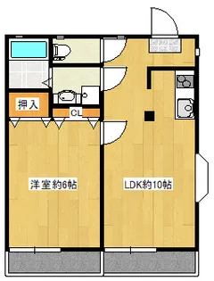 シルエーラENOMOTO【1階】の間取り