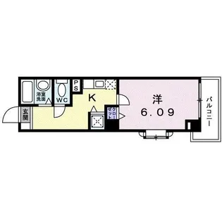 セレッソ羽田【2階】の間取り