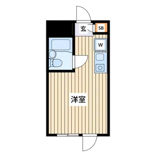 トップ・西八王子【4階】の間取り