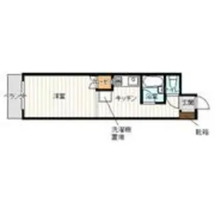 サン黒髪【2階】の間取り