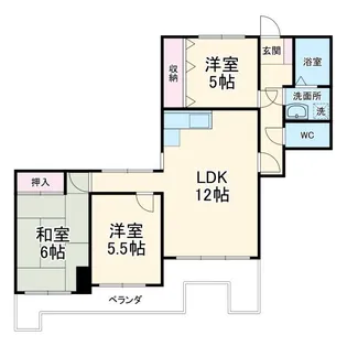 セゾン宮木【3階】の間取り