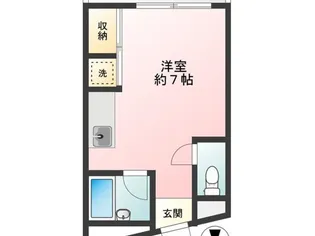 WEST1【2階】の間取り