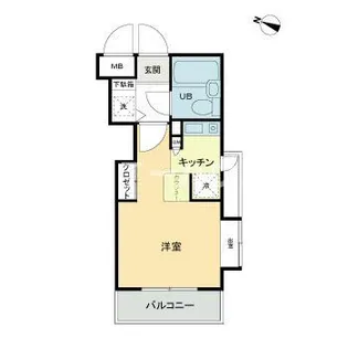 ローズガーデン36番館【4階】の間取り