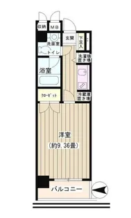 NONA PLACE渋谷神山町【1階】の間取り