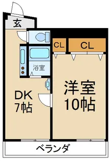 ダイヤロジュマン氷室【4階】の間取り