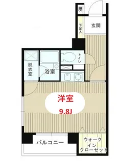 ウィンターベルゼームス坂【3階】の間取り