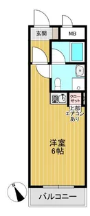 ヴィラ・モデルナ【4階】の間取り
