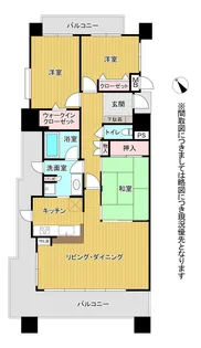 D’グランセ上通り表参道【2階】の間取り