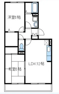 レジデンス海老名A棟【1階】の間取り