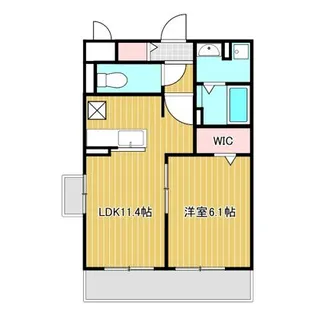 ブランヌーボー【3階】の間取り