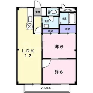 サクラガーデン【1階】の間取り