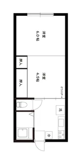 うれし野ハウス【1階】の間取り