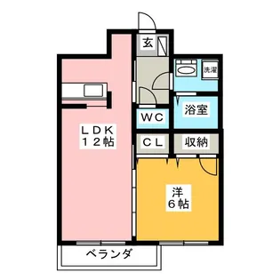 リニア【1階】の間取り