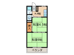 マンション千代【2階】の間取り