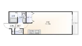エルブルース【3階】の間取り