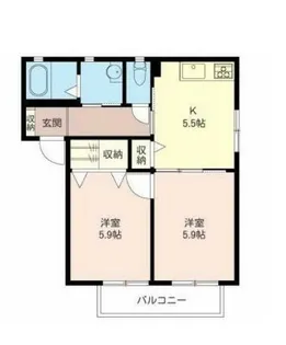 エイコーンC【2階】の間取り