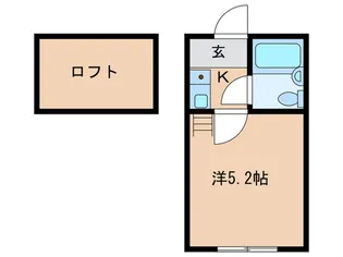 ベルトピア岡崎II【1階】の間取り