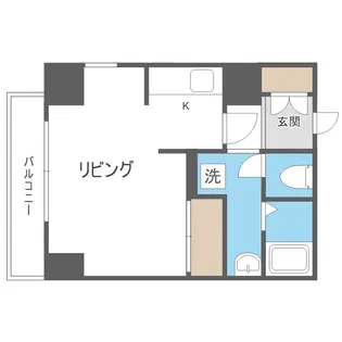 デュオ ヴェール【3階】の間取り