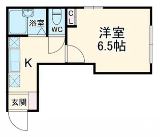 アークみらい横浜【2階】の間取り