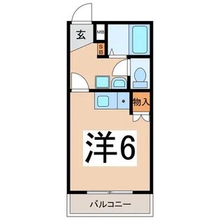 Maison de Raisin( メゾン・ド・レザン )【2階】の間取り